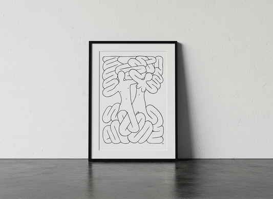 Two Lovers Entwined